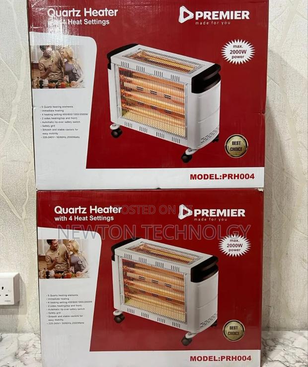 **2000 Watts Premier Quartz Room Heater - main view