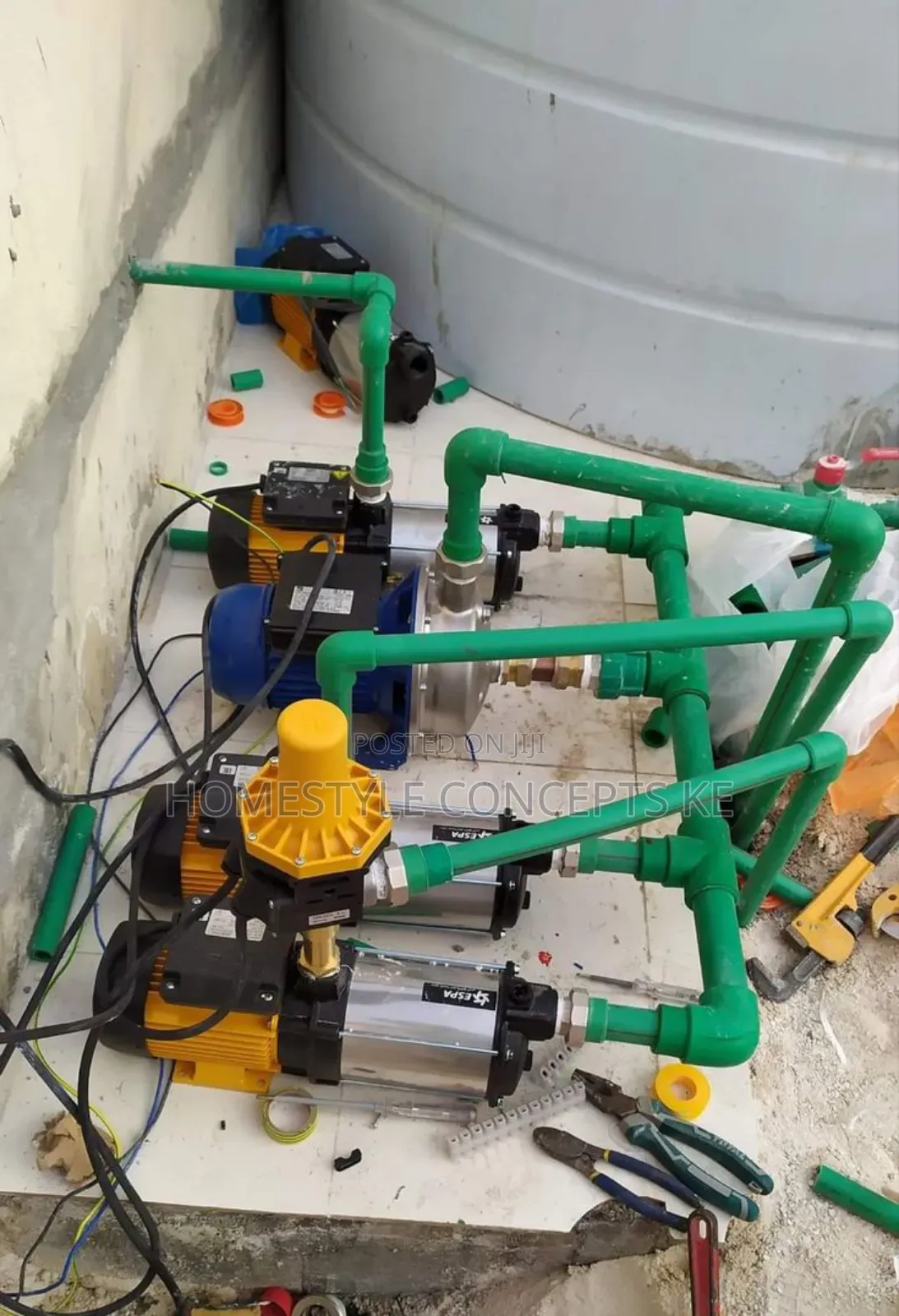 Plumbing and Water Sanitation Services.