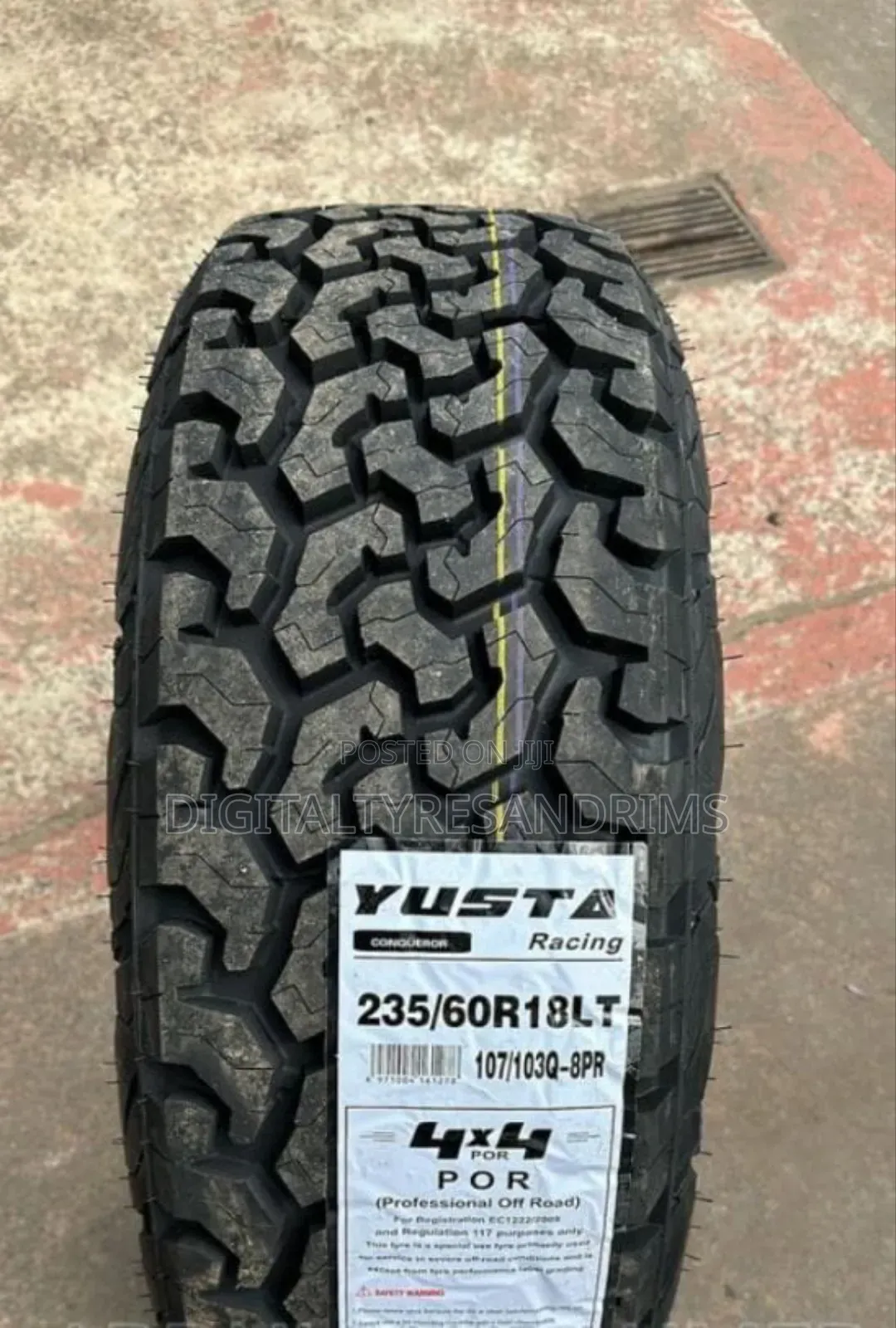 235/60r18 Yusta Tyres Brand New