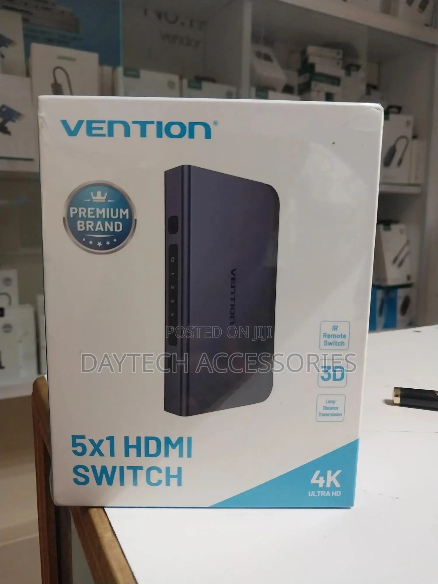 Vention 5x1 Hdmi Switch 3d Compatible With Ps4/5, Xbox
