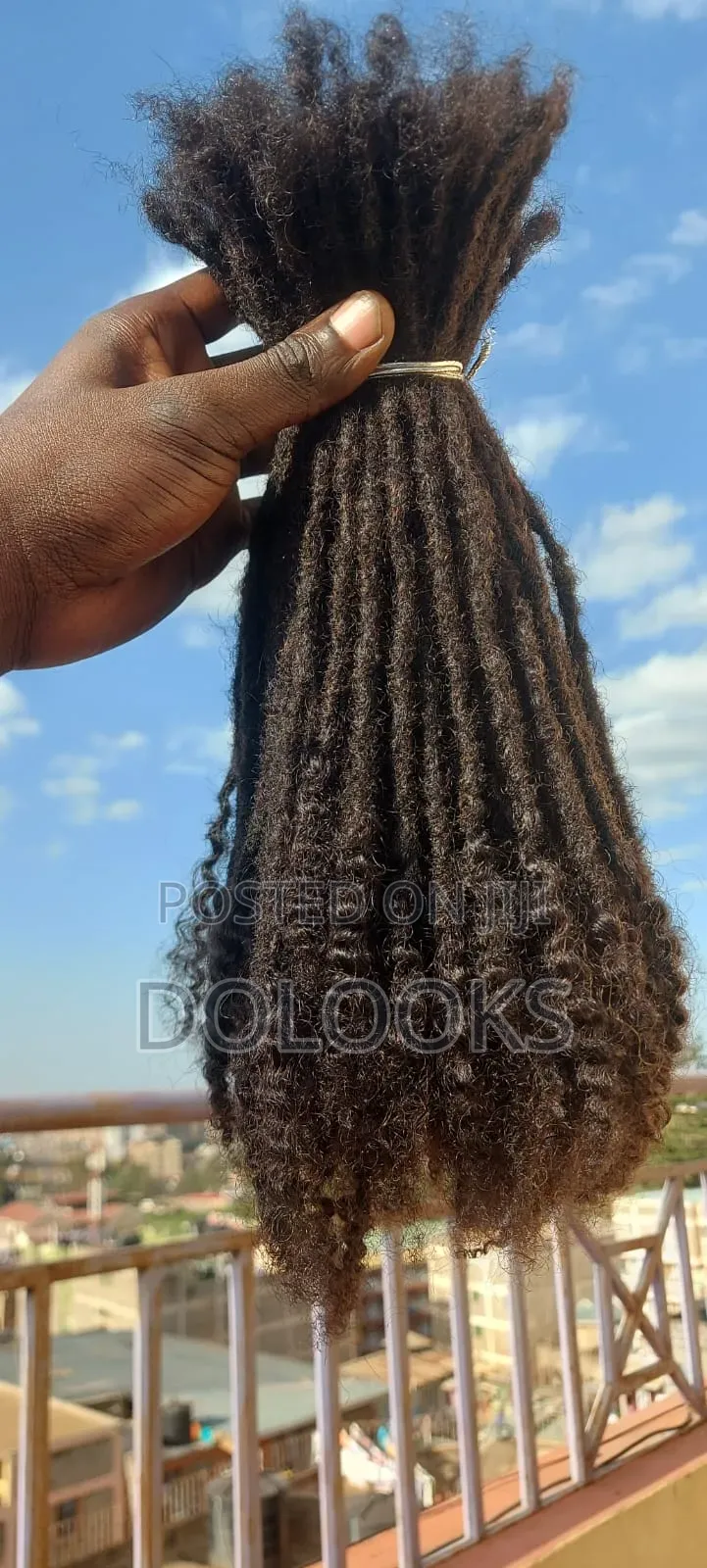 Curly Ends Natural Dreadlocks// Dolooks 8mm X 16inches Long
