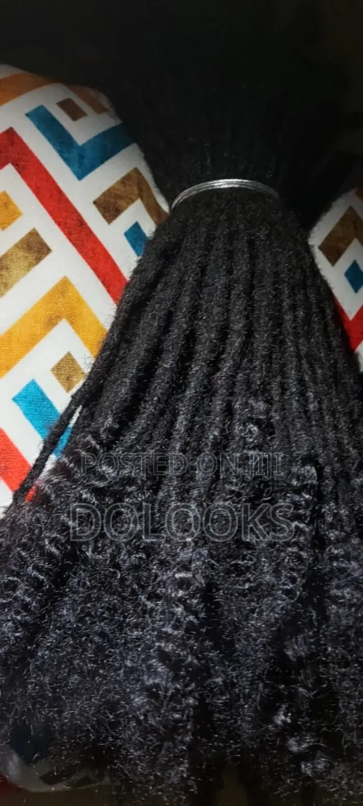 Curly Ends Natural Dreadlocks// Dolooks 8mm X 16inches Long