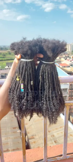 Curly Ends Natural Dreadlocks// Dolooks 8mm X 16inches Long