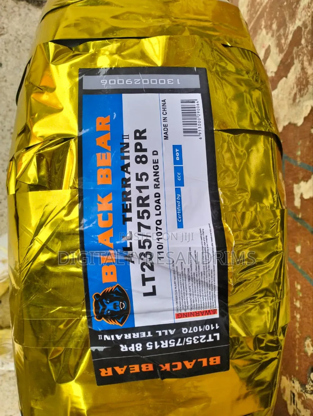 235/75r15 Blackbear Tyres Brand New