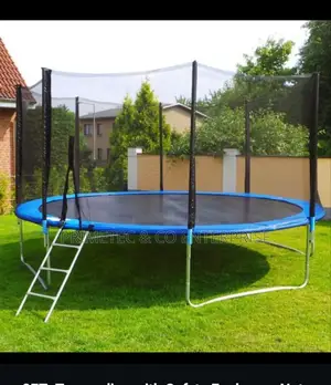 8ft Trampoline With Safety Enclosure Net