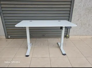 Electric Office Table White