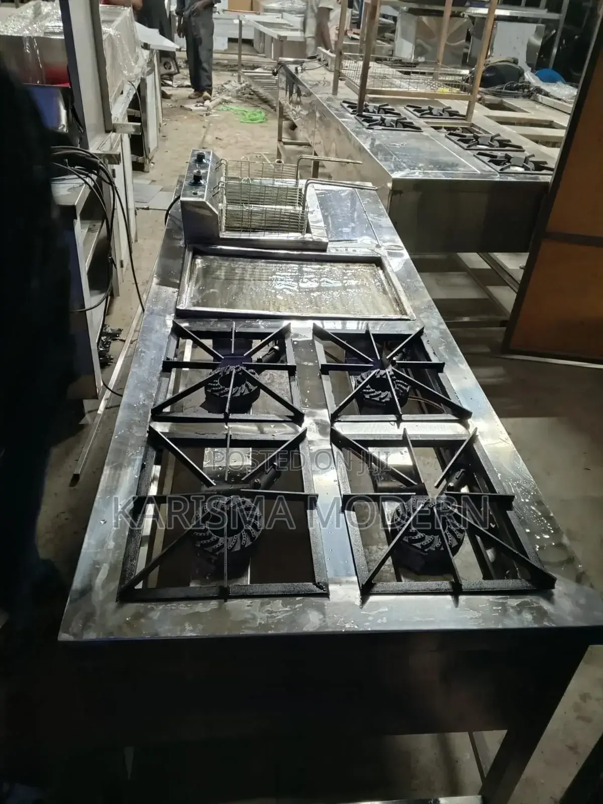 Locally Fabricated Cooking Range Unit