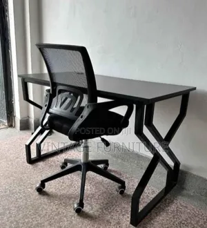 Metallic Frame Work Table With Chai
