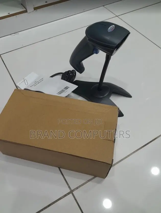 Syble Laser Barcode Reader - Xb-2055 With Stand