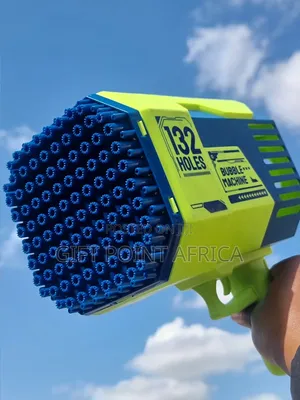 132 Holes Rechargeable Bubbles Machine