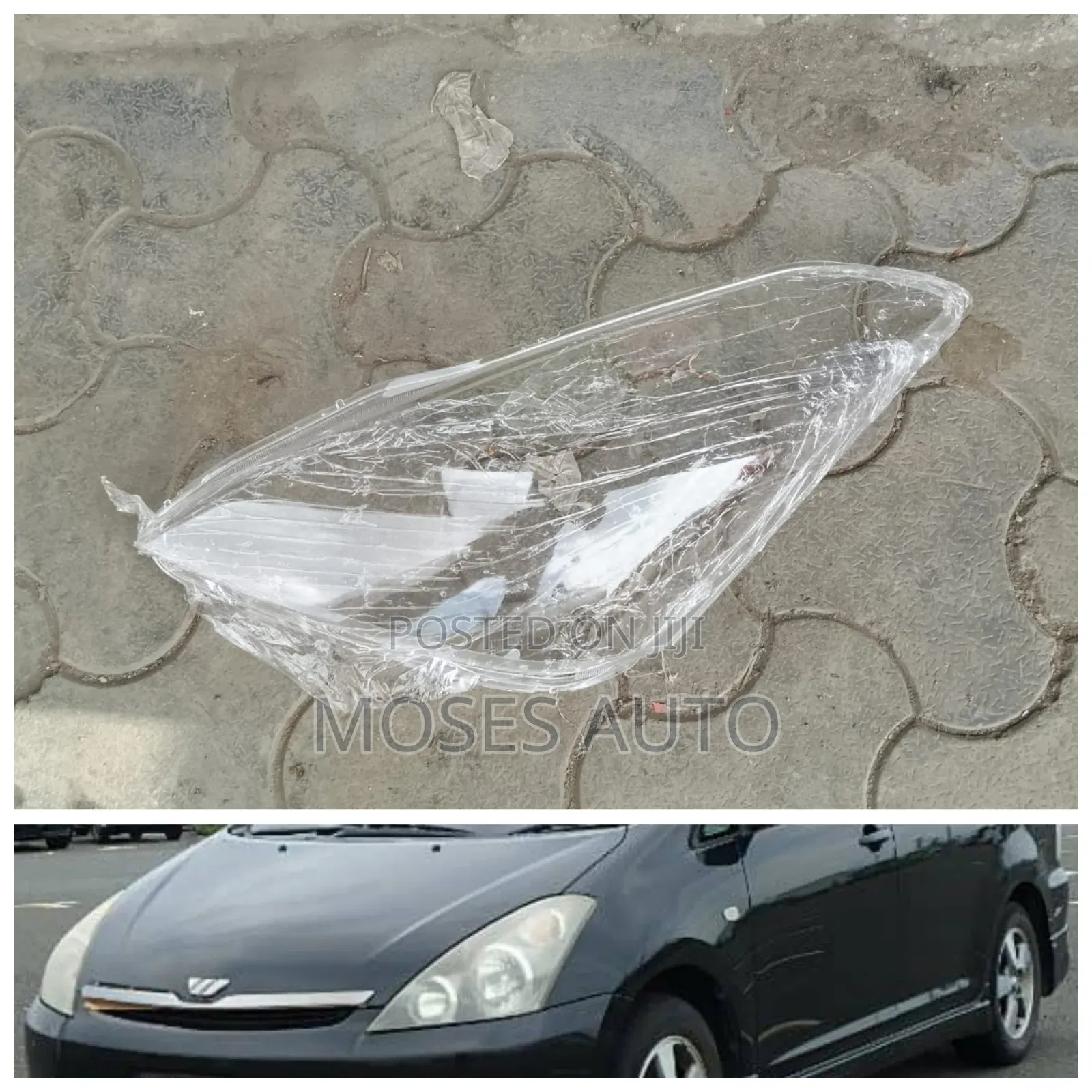 Toyota Wish 2001-2004 Headlights Lens