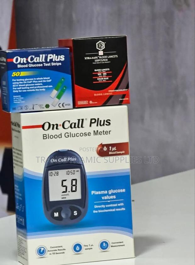 Complete Set Blood Sugar Monitor