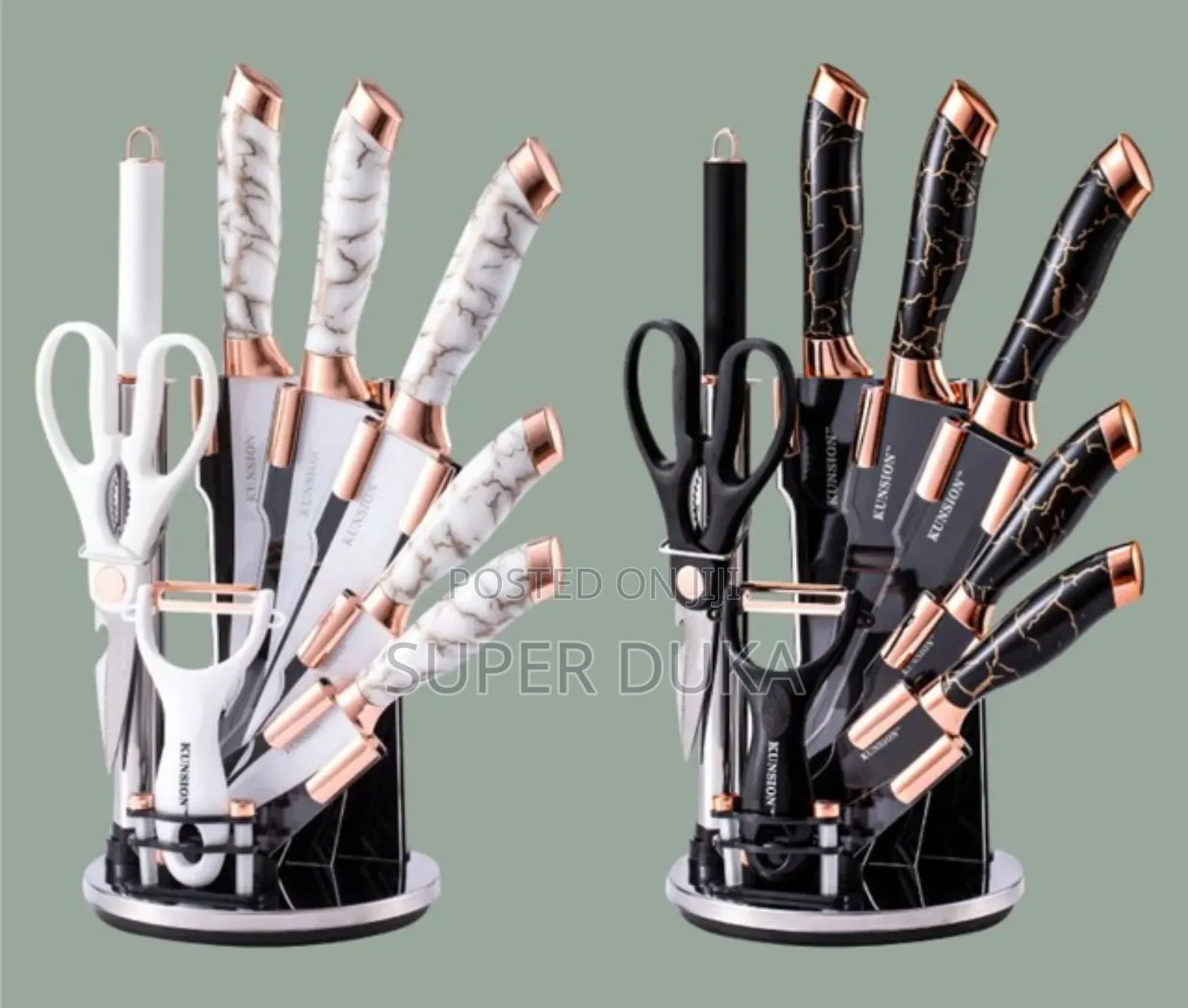 Marble Knife Set.
