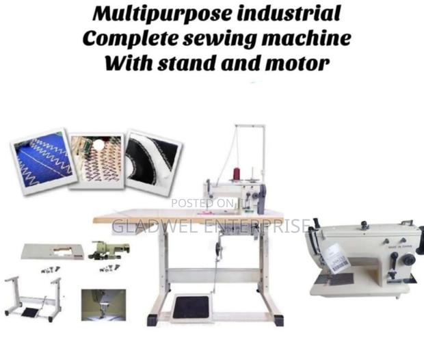 20u Industrial Sewing Machine With Motor - main view