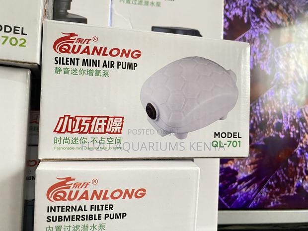 Silent Flow for Happier Healthier Fish, Silent Mini Air Pump
