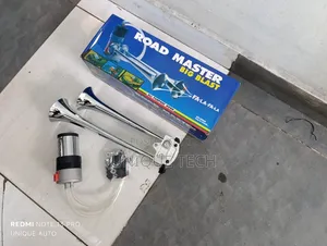 Loud 2-Pipe Airhorn 12v Road Master Air Horn
