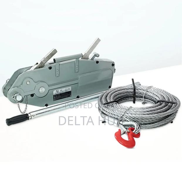 Wire Rope Tirfor With 20m Cable and Pulley System - main view
