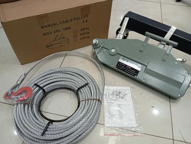 Customized 1.6 T *20m Aluminum Body Manual Wire Rope Hoist