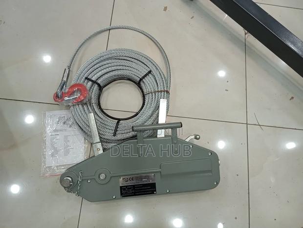 Hand Winch Puller Tirfor With Hand Operated Pulley