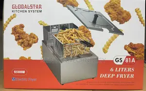 6 Litres Globalstar Single Deep Fryer
