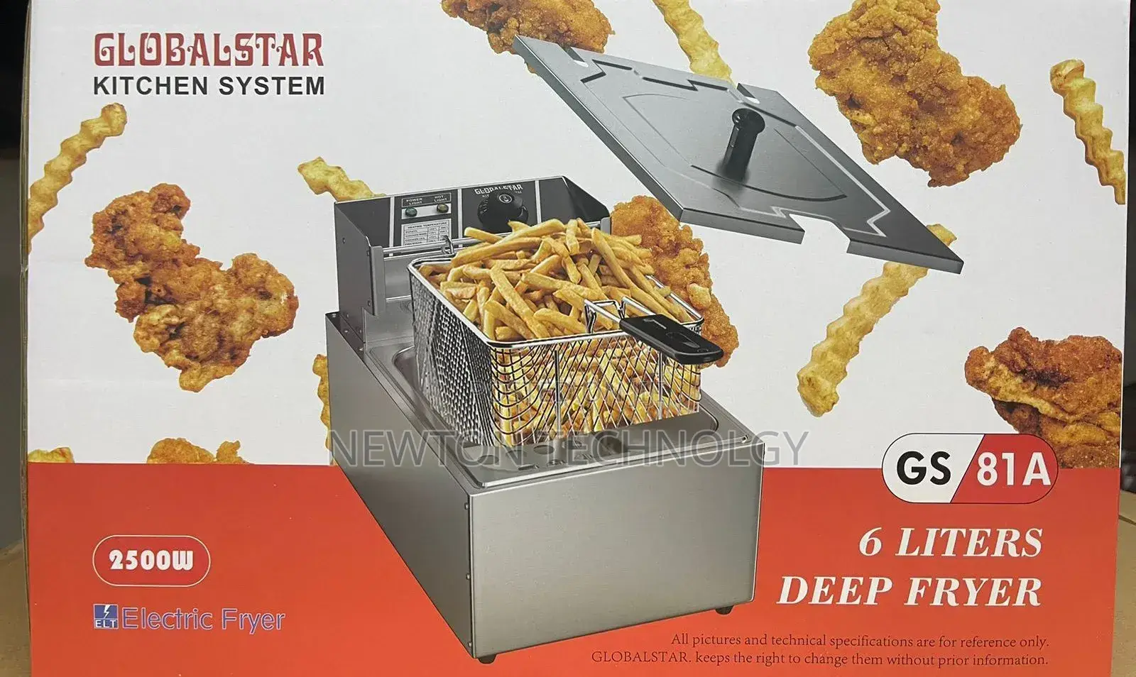 Globalstar Single Deep Fryer