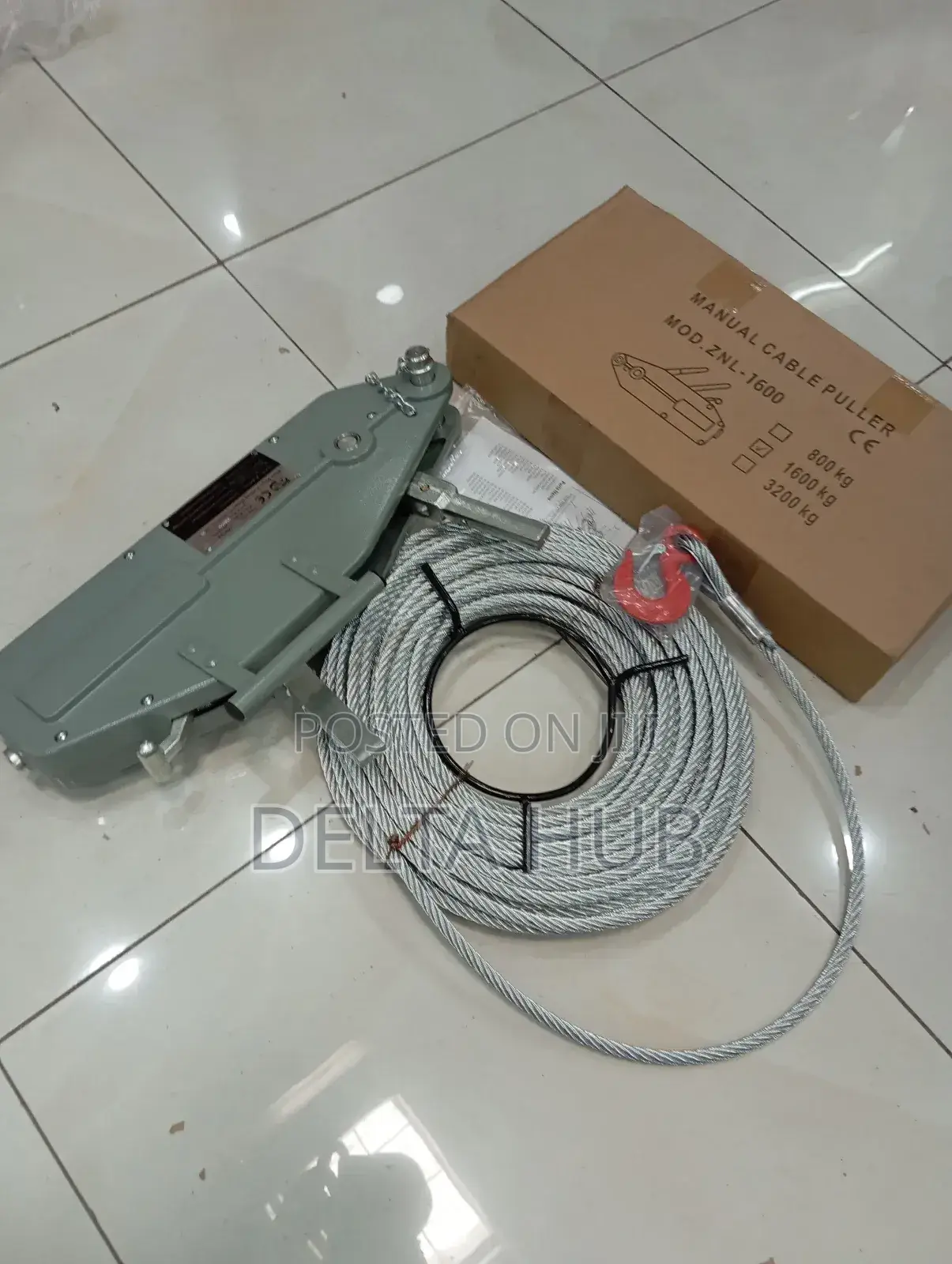 Best Selling 1.6ton Manual Winch Tirfor Hand Cable Puller