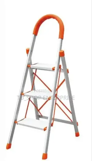 Ladder 3 Step Stainless Ladder