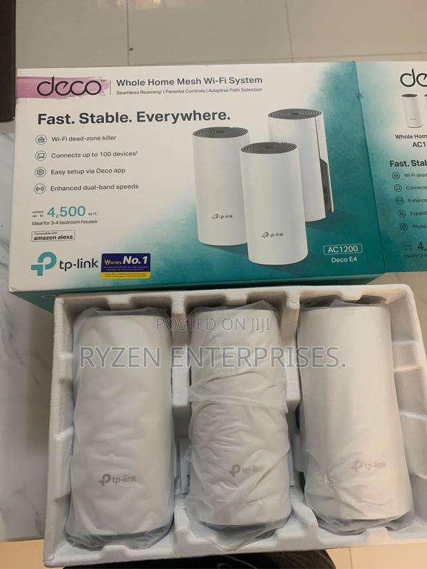 Tp-link Deco E4 (3 Pack) Whole Home Mesh Wi-fi System - main view