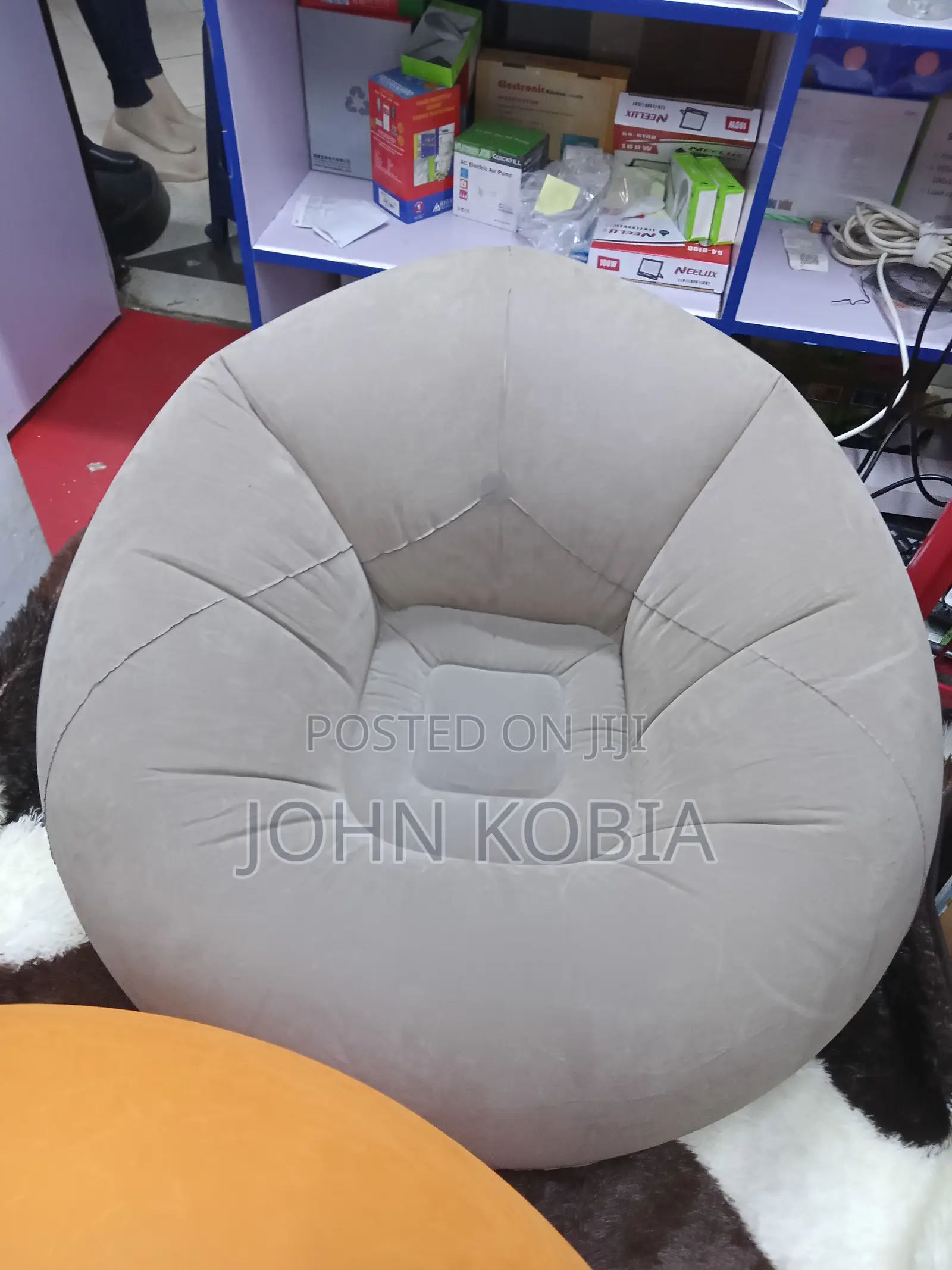 Bean Bags With Free Manual Pump (Inflatable )