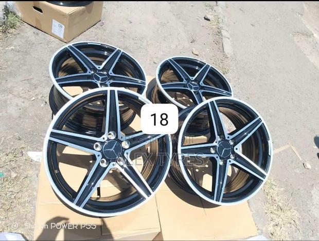 Size 18 Inches Mercedes Benz Rims Set