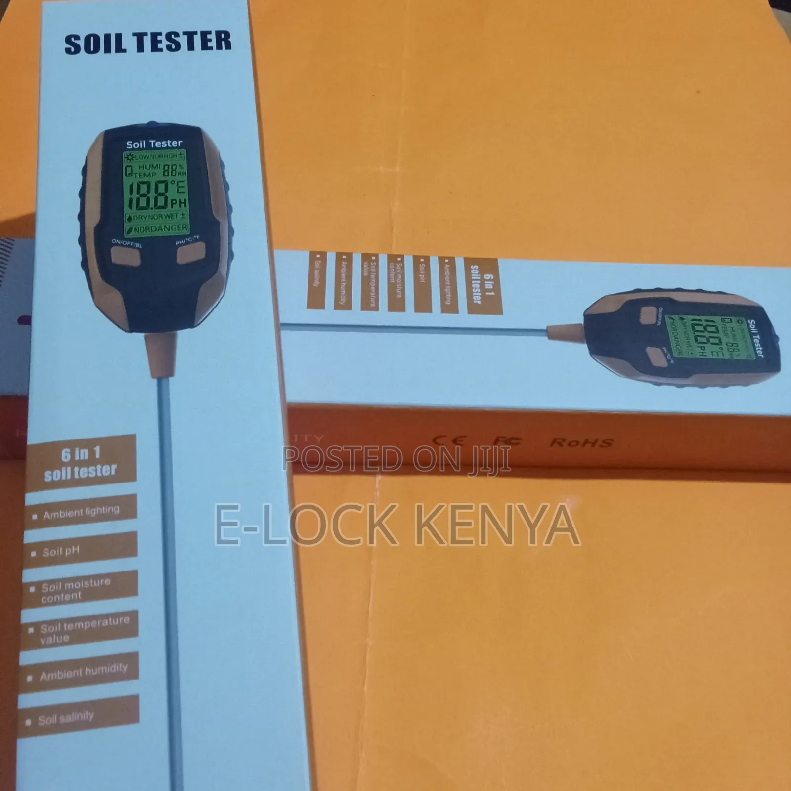 Handheld Soil Meter 6 in 1
