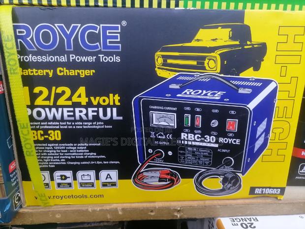 High Standard 30amps Royce Battery Charger - main view