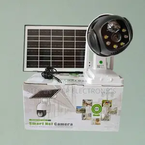 Color Night Vision 4g Simcard PTZ Rotating Solar CCTV Camera