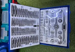 Metallic Tap and Die Rethreading Kit 110pcs