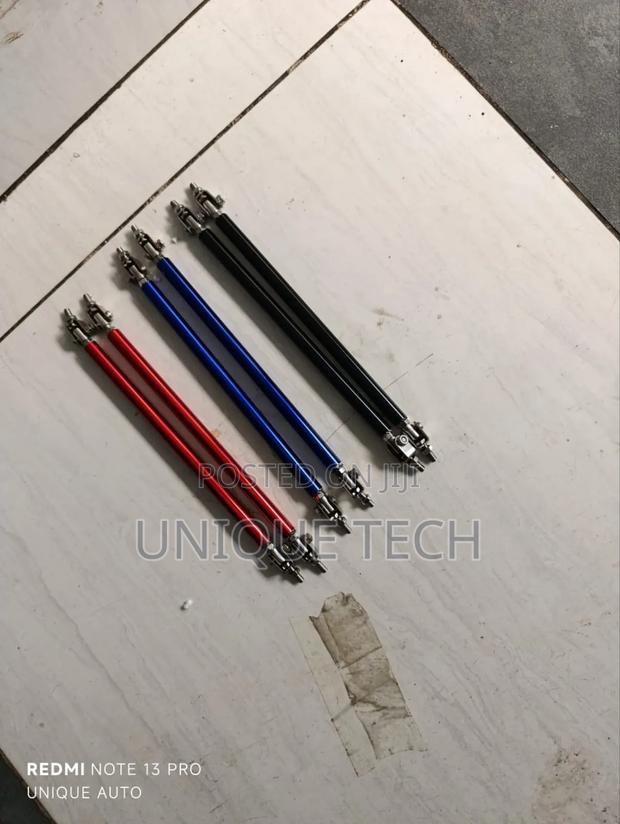 Adjustable Bumper Lip Holder – Strong Strut Rod Pair