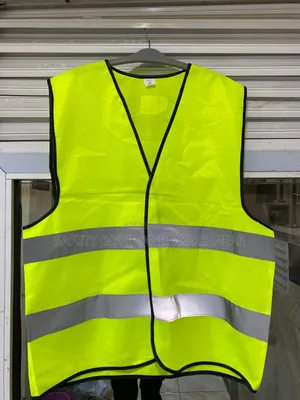 Printable Green Reflector Vest Eco - Friendly.