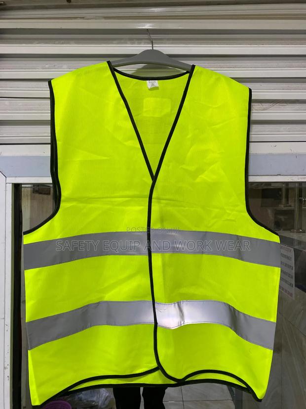Printable Green Reflector Vest Eco - Friendly.
