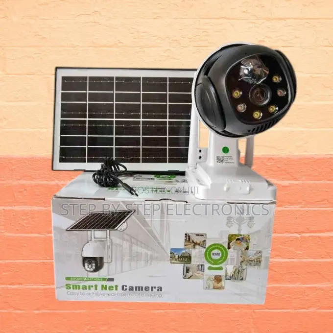 Standalone 4g Simcard Solar PTZ Rotating Camera
