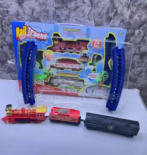 24 Pieces Electric Train 
Contain 106cm Long Rail Track