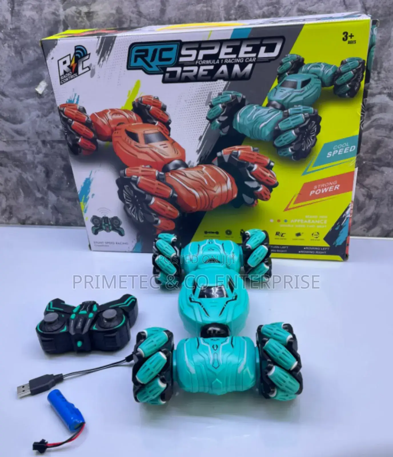 Rechargeable Remote Controlled Stunt Car