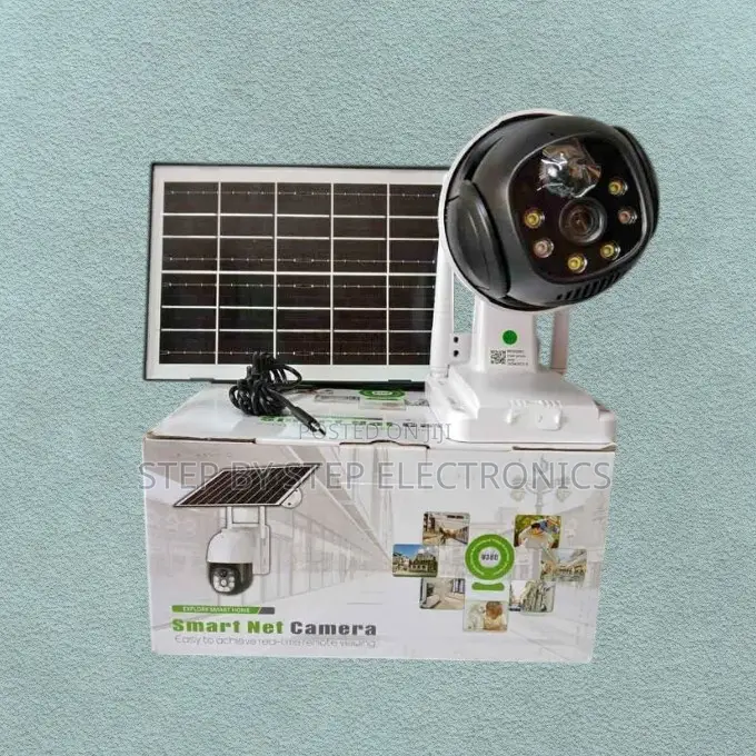 Human Detection 4g Simcard PTZ Rotating Solar Camera