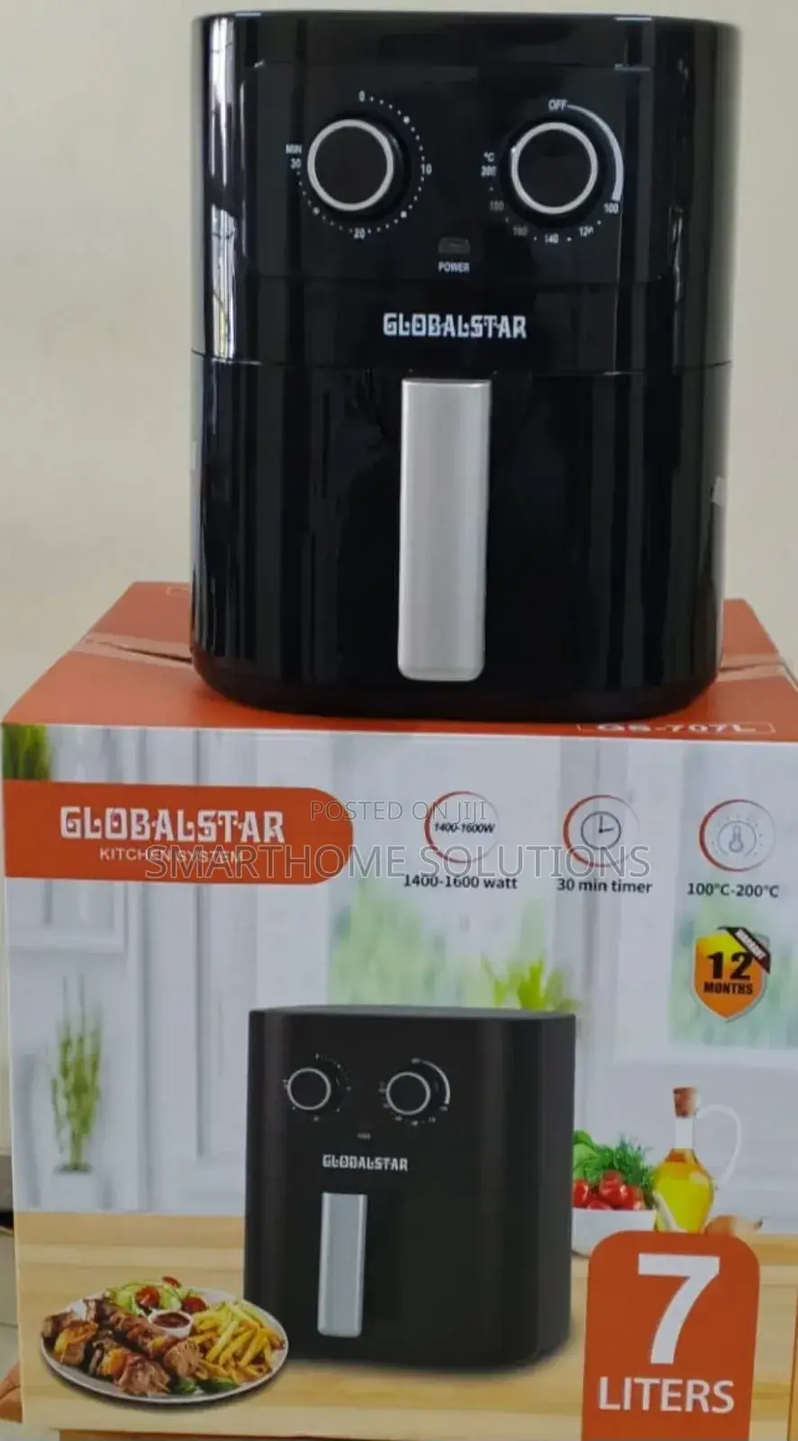 Global Star 7litres Digital Air Fryer
