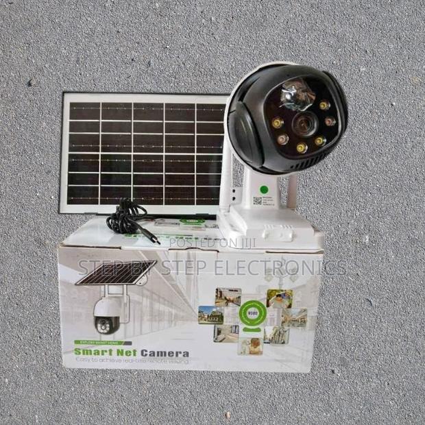 Weatherproof 4g Simcard PTZ Rotating Solar Camera