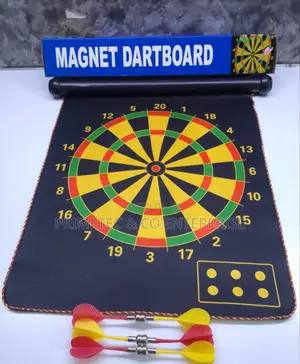 Foldable Magnetic Dartboard