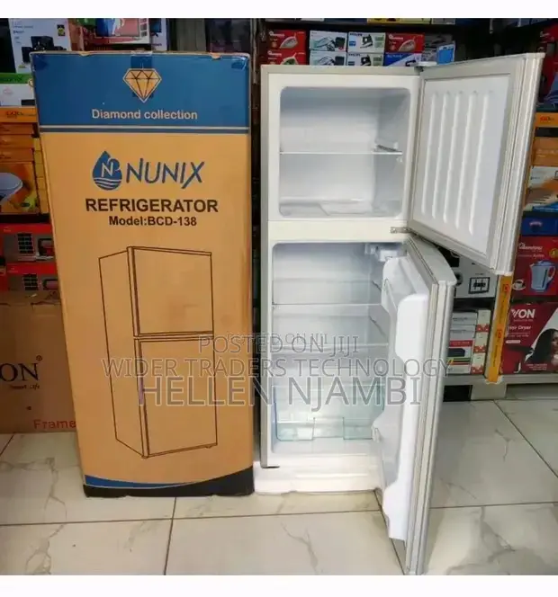 Nunix 138litres Large Capacity Single Door Fridge