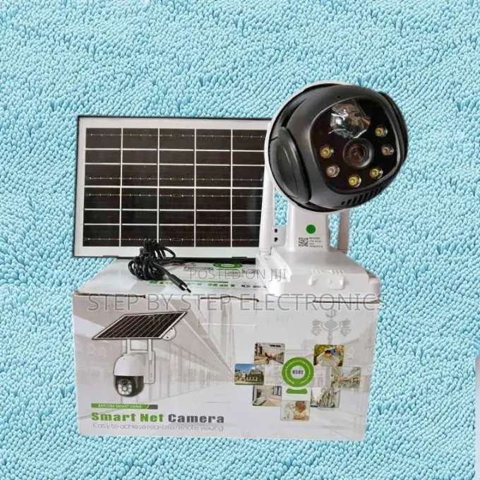 Cloud Storage Support 4g Simcard PTZ Rotating Solar Camera