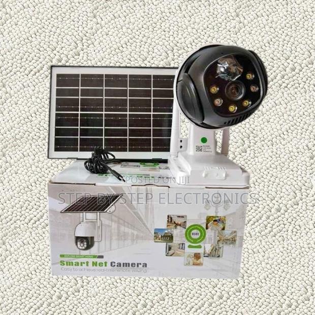 Real Time View 4g Simcard PTZ Rotating Solar Camera