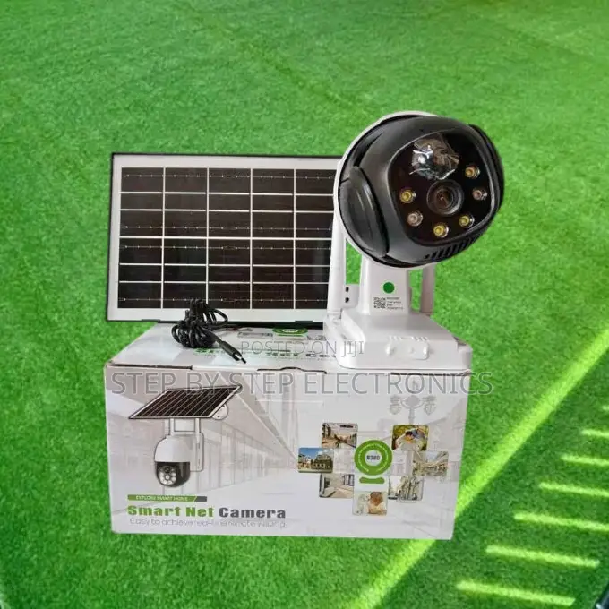 Built-in Microphone 4g Simcard PTZ Rotating Solar Camera