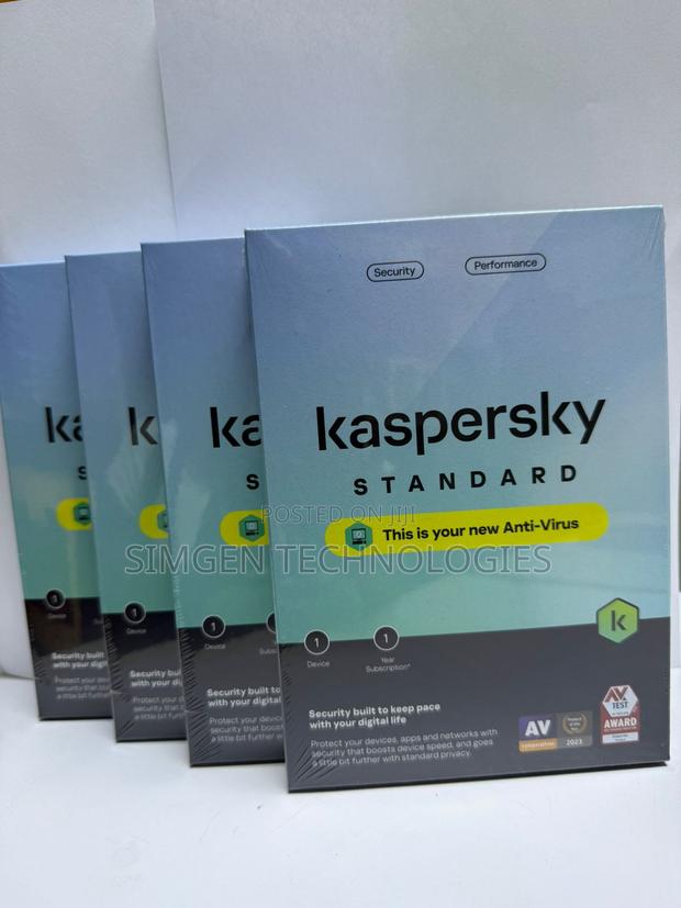 Kaspersky Standard (New Antivirus Software) 1 User - main view
