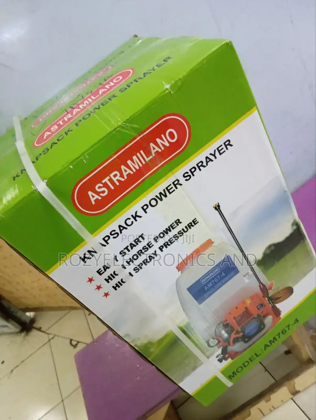 Astramilano Gasoline Knapsack 4 Stroke